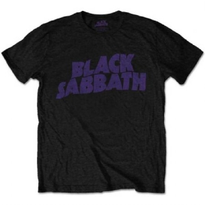 Black Sabbath - Black Sabbath Kid's Tee: Wavy Logo (Retail Pack) ryhmässä Minishops / Black Sabbath @ Bengans Skivbutik AB (3867564r)