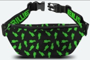 Billie Eilish - Bumbag Pattern - Bad Guy ryhmässä Minishops / Billie Eilish @ Bengans Skivbutik AB (3868083)