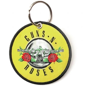 Guns N' Roses - Guns N' Roses Keychain: Classic Circle Logo (Double Sided Patch) ryhmässä MK Export CDON Merch @ Bengans Skivbutik AB (3880844)