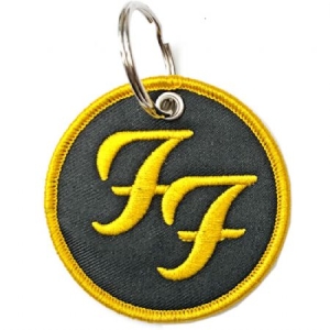 Foo Fighters - Foo Fighters Keychain: Circle Logo (Doub ryhmässä Minishops / Foo Fighters @ Bengans Skivbutik AB (3880845)