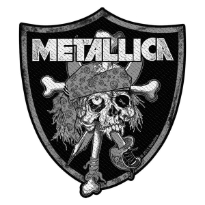 Metallica - Raiders Skull Standard Patch ryhmässä MERCH @ Bengans Skivbutik AB (3880861)