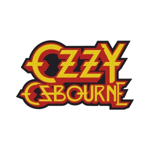 Ozzy Osbourne - Logo Cut-Out Standard Patch ryhmässä MERCH @ Bengans Skivbutik AB (3880862)