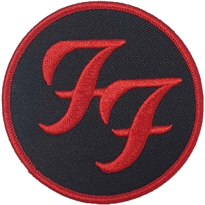 Foo Fighters - Circle Logo Woven Patch ryhmässä Minishops / Foo Fighters @ Bengans Skivbutik AB (3880864)