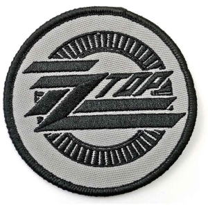 Zz Top - Circle Logo Woven Patch ryhmässä MERCH @ Bengans Skivbutik AB (3880868)