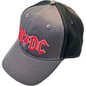 Ac/Dc - Red Logo Char/Bl Baseball C ryhmässä Minishops / AC/DC @ Bengans Skivbutik AB (3881293)