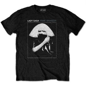 Lady Gaga/ Lady Gaga Unisex Tee: Fame (S -   ryhmässä Minishops / Lady Gaga @ Bengans Skivbutik AB (3881337r)