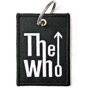 Who - The Who Keychain: Arrow Logo (Double Sided Patch) ryhmässä MERCH @ Bengans Skivbutik AB (3881402)