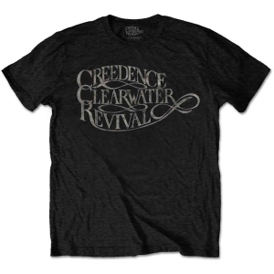 Creedence Clearwater Revival - Vintage Logo Uni Bl ryhmässä Minishops / Creedence Clearwater Revival @ Bengans Skivbutik AB (3881406r)