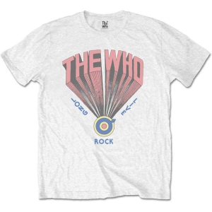 The Who - Long Live Rock Uni Wht T-Shirt ryhmässä MERCH @ Bengans Skivbutik AB (3881431r)