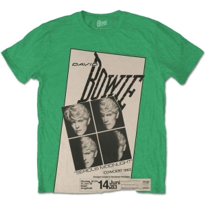 David Bowie - Concert '83 Uni Green ryhmässä Minishops / David Bowie / David Bowie Merch @ Bengans Skivbutik AB (3881598r)