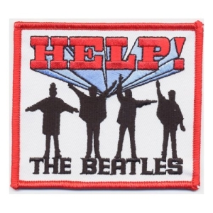 The Beatles - Help! Album Standard Patch ryhmässä Minishops / Beatles @ Bengans Skivbutik AB (3881745)