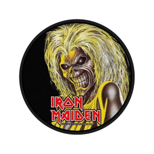 Iron Maiden - Killers Face Retail Packaged Patch ryhmässä MERCH @ Bengans Skivbutik AB (3882136)