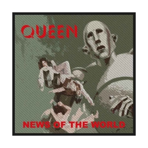 Queen - News Of The World Retail Packaged Patch ryhmässä Minishops / Queen @ Bengans Skivbutik AB (3882142)