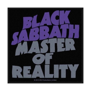 Black Sabbath - Master Of Reality Retail Packaged Patch ryhmässä Minishops / Black Sabbath @ Bengans Skivbutik AB (3882146)