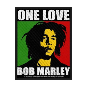 Bob Marley - One Love Retail Packaged Patch ryhmässä Minishops / Bob Marley @ Bengans Skivbutik AB (3882155)