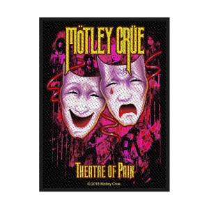 Motley Crue - Theatre Of Pain Standard Patch ryhmässä MERCH @ Bengans Skivbutik AB (3882158)