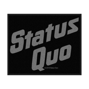 Status Quo - Logo Standard Patch ryhmässä Minishops / Status Quo @ Bengans Skivbutik AB (3882166)