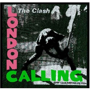 The Clash - London Calling Standard Patch ryhmässä Minishops / The Clash @ Bengans Skivbutik AB (3882202)