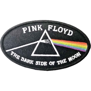 Pink Floyd - Dsotm Oval Woven Patch ryhmässä MERCHANDISE @ Bengans Skivbutik AB (3882206)