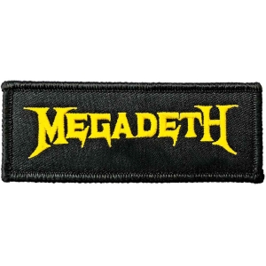 Megadeth - Logo Woven Patch ryhmässä Minishops / Megadeth @ Bengans Skivbutik AB (3882211)