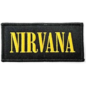 Nirvana - Logo Woven Patch ryhmässä Minishops / Nirvana @ Bengans Skivbutik AB (3882214)