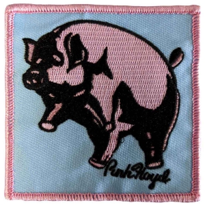 Pink Floyd - Animals Pig Woven Patch ryhmässä Minishops / Pink Floyd @ Bengans Skivbutik AB (3882219)