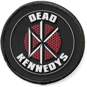 Dead Kennedys - Circle Logo Woven Patch ryhmässä Minishops / Dead Kennedys @ Bengans Skivbutik AB (3882220)