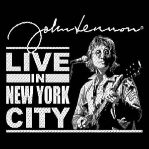 John Lennon - Live In New York Standard Patch ryhmässä MERCH @ Bengans Skivbutik AB (3882229)