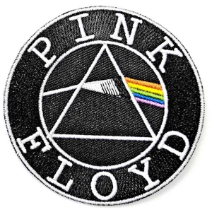 Pink Floyd - Circle Logo Woven Patch ryhmässä Minishops / Pink Floyd @ Bengans Skivbutik AB (3882434)