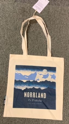 Po Tidholm - Totebag Norrland Po Tidholm ryhmässä Labels / Teg Publishing @ Bengans Skivbutik AB (3889201)