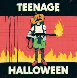 Teenage Halloween - Teenage Halloween (Orange/Black Vin ryhmässä VINYYLI @ Bengans Skivbutik AB (3894409)