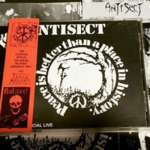 Antisect - Peace Is Better Than A Place In His ryhmässä CD @ Bengans Skivbutik AB (3896282)