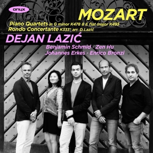 Mozart W A - Piano Quartets, Rondo Concertante ryhmässä ME SUOSITTELEMME / Joululahjavinkki: CD @ Bengans Skivbutik AB (3899897)