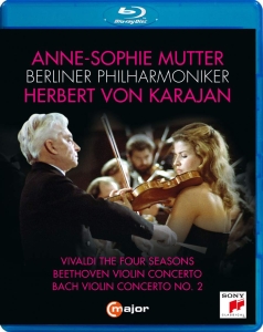 Vivaldi Antonio Beethoven Ludwig - Anne-Sophie Mutter & Herbert Von Ka ryhmässä Musiikki / Musiikki Blu-Ray / Klassiskt @ Bengans Skivbutik AB (3903814)