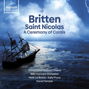 Britten Benjamin - Saint Nicolas A Ceremony Of Carols ryhmässä ME SUOSITTELEMME / Joululahjavinkki: CD @ Bengans Skivbutik AB (3904252)