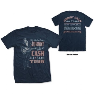 Johnny Cash - Unisex Tee: All Star Tour (Back Print) ryhmässä MERCH @ Bengans Skivbutik AB (3907251r)