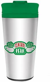 Friends - Metal Travel Mug - Central Per ryhmässä MERCH @ Bengans Skivbutik AB (3913279)