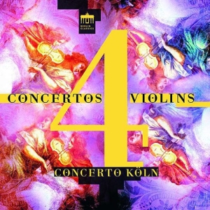 Bonporti Francesco Vivaldi Anton - Concertos 4 Violins ryhmässä CD @ Bengans Skivbutik AB (3916343)