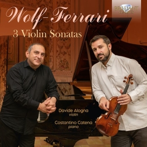 Wolf-Ferrari Ermanno - 3 Violin Sonatas ryhmässä CD @ Bengans Skivbutik AB (3916358)