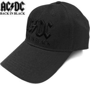 Ac/Dc - Back In Black Bl Baseball C ryhmässä Minishops / AC/DC @ Bengans Skivbutik AB (3921735)