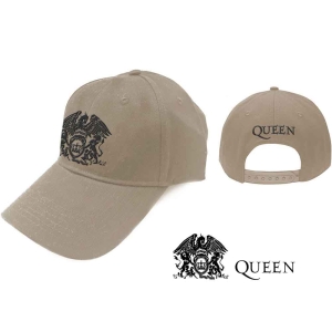 Queen - Black Classic Crest Sand Baseball C ryhmässä Minishops / Queen @ Bengans Skivbutik AB (3924045)