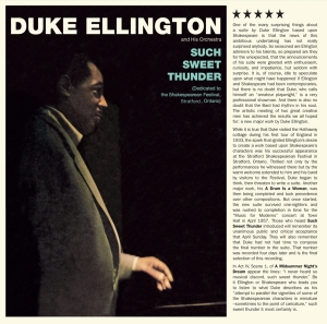 Duke Ellington - Such Sweet Thunder ryhmässä CD @ Bengans Skivbutik AB (3924149)