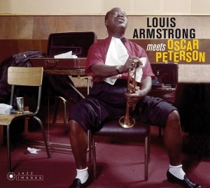 Louis & His All Sta Armstrong - Meets Oscar Peterson ryhmässä Minishops / Louis Armstrong @ Bengans Skivbutik AB (3925477)