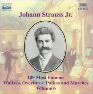 Strauss Johann Ii - 100 Most Famous Works 6 ryhmässä ME SUOSITTELEMME / Joululahjavinkki: CD @ Bengans Skivbutik AB (3926645)