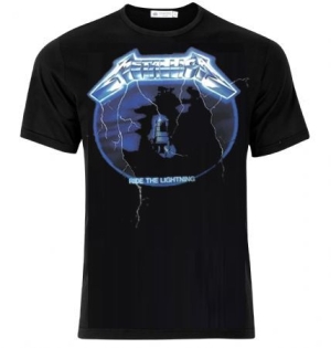 Metallica - Metallica T-Shirt Ride The Lightning ryhmässä MERCH @ Bengans Skivbutik AB (3927432)