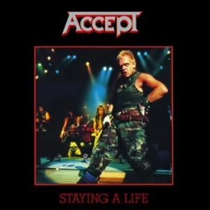 Accept - Staying A Life ryhmässä Minishops / Accept @ Bengans Skivbutik AB (3928556)