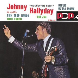 Hallyday Johnny - Pop 4 - Concert De Rock ryhmässä CD @ Bengans Skivbutik AB (3929056)