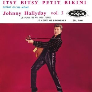 Johnny Hallyday - Itsy Bitsy Petit Bikini ryhmässä CD @ Bengans Skivbutik AB (3930039)