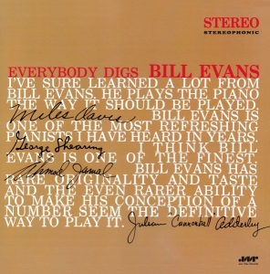 Bill Evans - Everybody Digs Bill Evans ryhmässä VINYYLI @ Bengans Skivbutik AB (3932403)