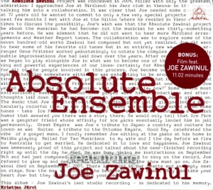 Joe Zawinul - Absolute Zawinul ryhmässä CD @ Bengans Skivbutik AB (3933847)